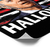 Fun Biden Dazed Merry th Juli glückliche Halloween Poster (Ecke)