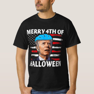 Fun Biden Dazed Merry th Juli glückliche Halloween T-Shirt