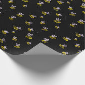 Fun Biene Design Packpapier (Ecke)