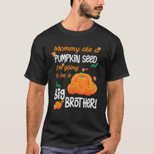 Fun Big Brother Herbst Schwangerschaftsankündigung T-Shirt