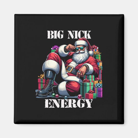 Fun Big Nick Energy Fun Weihnachten Weihnachten We Magnet (Vorne)