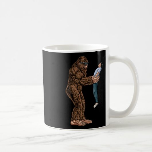 Fun Bigfoot fand einen Typ und holte ihn hoch - Sa Kaffeetasse (Rechts)
