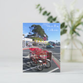 Fun Bike Morro Bay Postcard! Postkarte (Stehend Vorderseite)