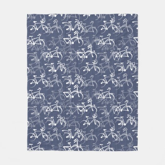 Fun Bike Ride Fleecedecke (Vorderseite)