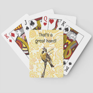 Fun Bird Great Hand Poker Playing Cards Spielkarten
