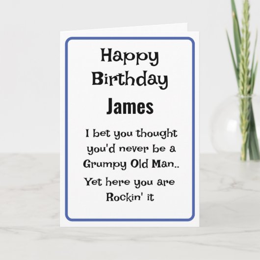 Fun Birthday Card Karte (Vorderseite)