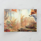 Fun Birthday Husband Proud of Animal Nature Karte (Innenseite)