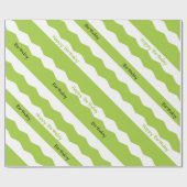 Fun Birthday Limon Gift Wrap Geschenkpapier (Flach)