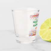 Fun Birthday Party Gefallen Colorful Confetti Schnapsglas (Links)