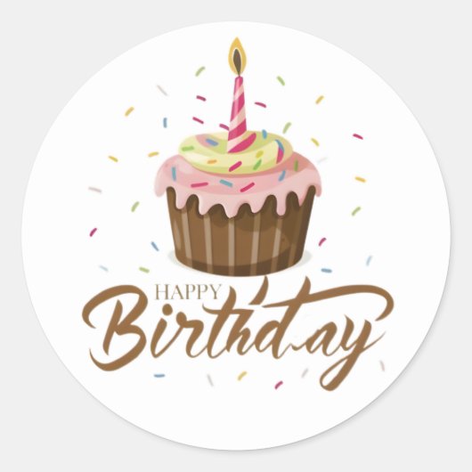 Fun Birthday Stickers (Vorderseite)