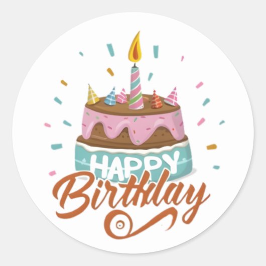 Fun Birthday Stickers (Vorderseite)