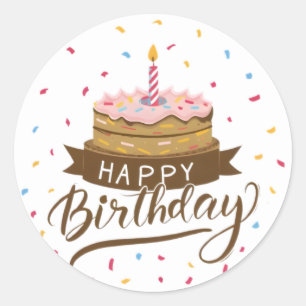Fun Birthday Stickers
