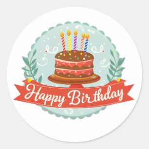 Fun Birthday Stickers