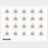 Fun Birthday Stickers (Blatt)