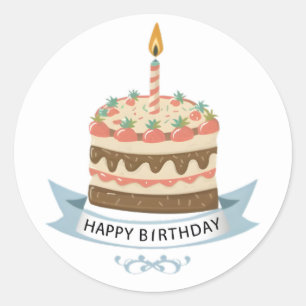 Fun Birthday Stickers