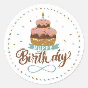 Fun Birthday Stickers