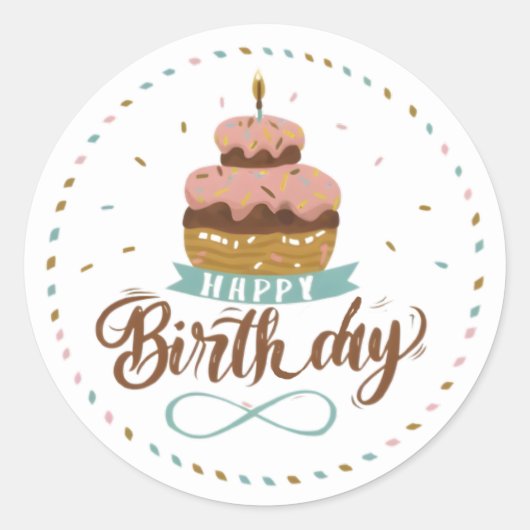 Fun Birthday Stickers (Vorderseite)