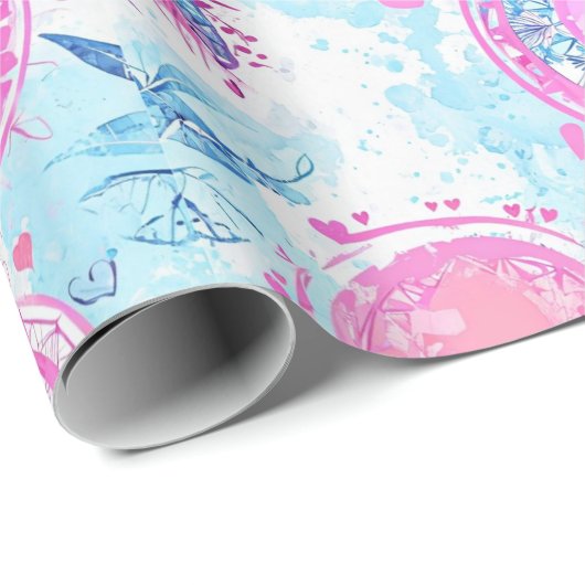 Fun Birthday Wrapping Paper Geschenkpapier (Rolleneckpunkt)