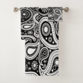 Fun Black and White Paisley Set (Insitu)