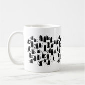 Fun Black Cat Kaffeetasse (Links)