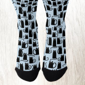 Fun Black Cat Socken