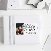 Fun Black Script Personalisiert Foto Name Geschenk