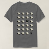 Fun Black Sheep HappyMe T-Shirt (Design vorne)