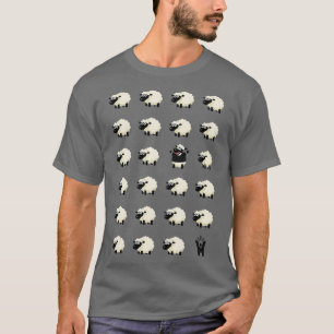 Fun Black Sheep HappyMe T-Shirt