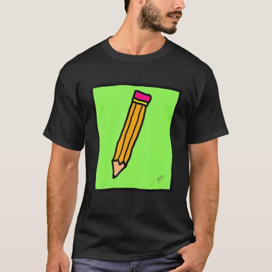 Fun Bleistift T-Shirt (Vorderseite)