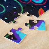 Fun Bloral Heart Motivierend Zitat einzigartig Puzzle (Seite)