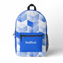 Fun Blue Cubes, Personalisiert