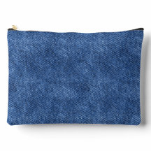 Fun Blue Denim Muster