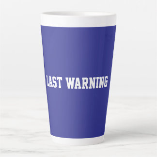Fun Blue Sarcastic quote for teachers Milchtasse