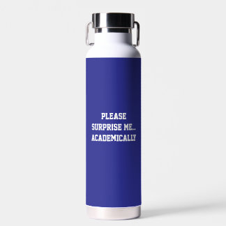 Fun Blue sarcastic Quote Teachers Trinkflasche