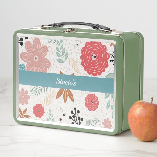 Fun Blume Metal Lunch Box (Beispiel)