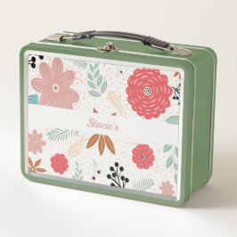Fun Blume Metal Lunch Box