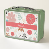 Fun Blume Metal Lunch Box (Rückseite)