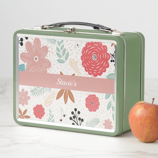 Fun Blume Metal Lunch Box (Beispiel)