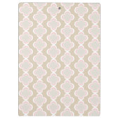 Fun Blume Print Klemmbrett (Rückseite)