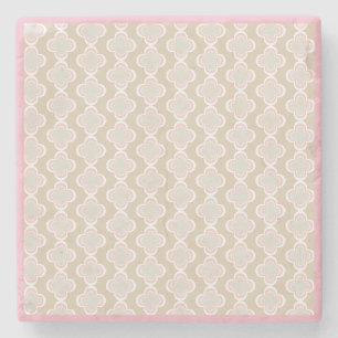 Fun Blume Print Steinuntersetzer