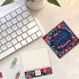 Fun Blumenherz Inspirierend Quote Kindness Cards Quadratische Visitenkarte