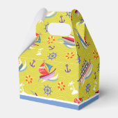 Fun Boats Blue Gevor Box Geschenkschachtel (Rückseite)