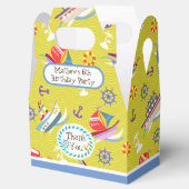 Fun Boats Blue Gevor Box Geschenkschachtel (Geöffnet)