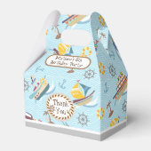 Fun Boats Blue Gevor Box Geschenkschachtel (Vorderseite)