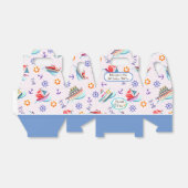 Fun Boats White Gevor Box Geschenkschachtel (Ungefaltet)