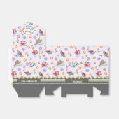 Fun Boats White Gevor Box Geschenkschachtel (Ungefaltet)