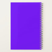 Fun Boho Lila Pink Traumreise mit dem Bike Notizblock (Rückseite)