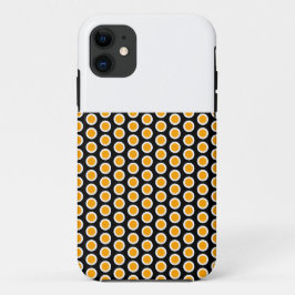 Fun Bold Black Yellow Tiled Geometric Art Pattern Case-Mate iPhone Hülle