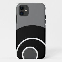Fun Bold Gray Schwarz-weiß Moderne Kunst