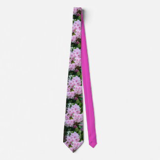 Fun Bold Loud Pink Floral Botanical Mens Krawatte